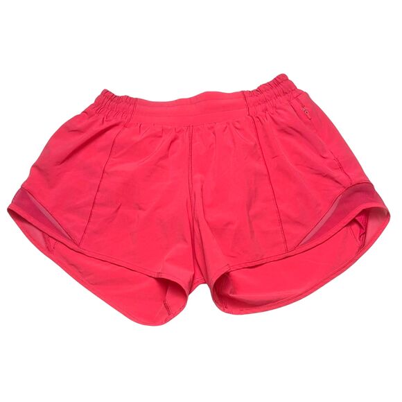 Lululemon Hotty Hot Short Low-Rise 4" *Heartthrob - Picture 2 of 9